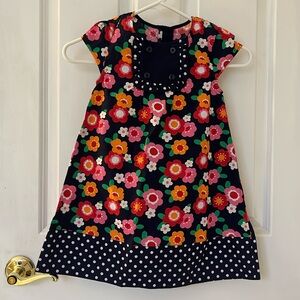 Gymboree Floral Dress— size 5 NWT